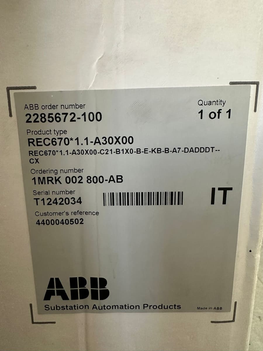 REC670 1MRK002800-AB