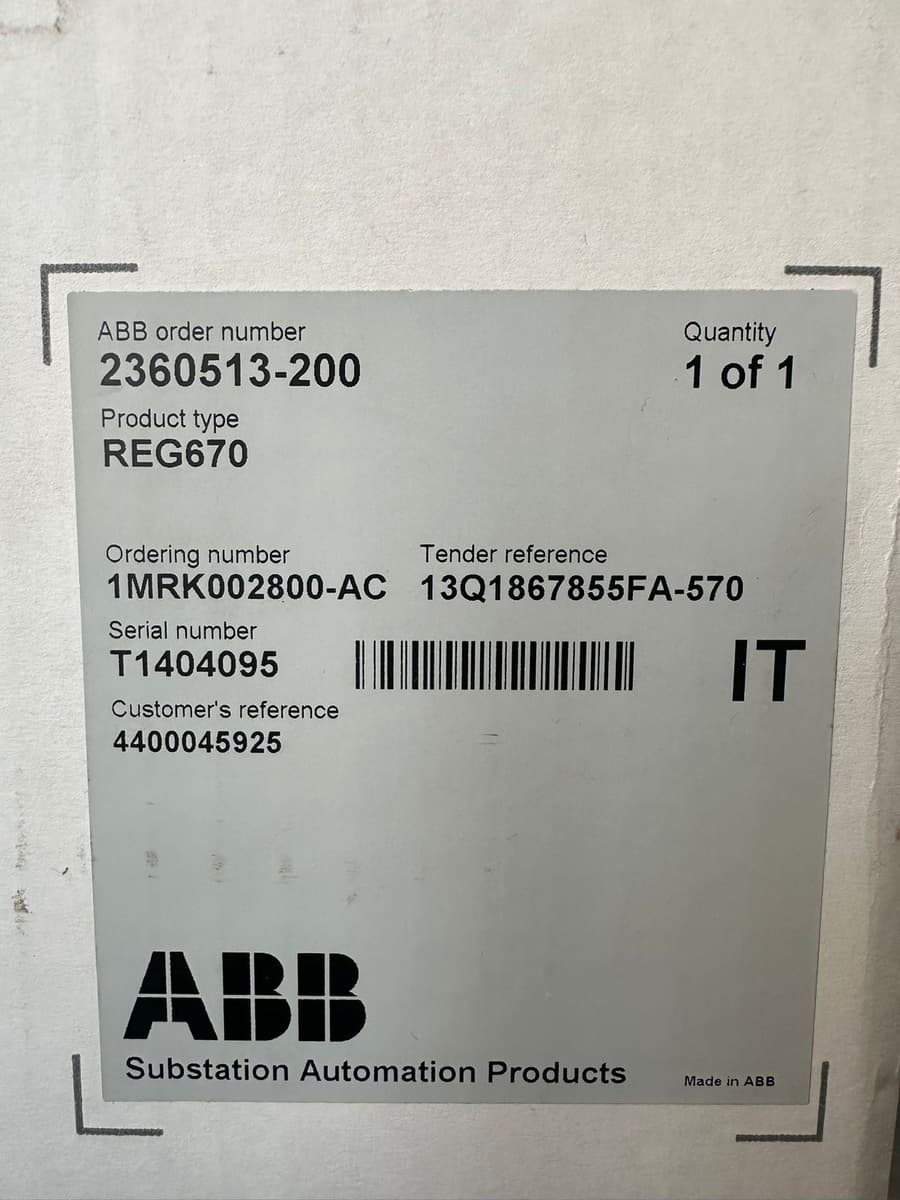 REG670 1MRK002800-AC